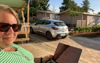 Op workation in Kroatië.